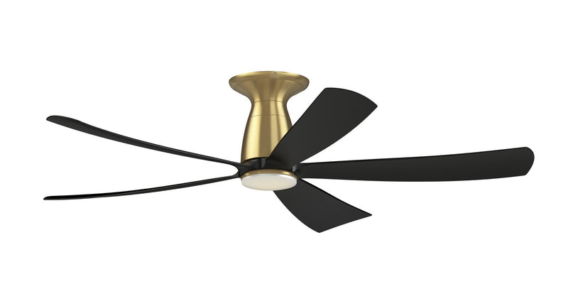 Fanimation FPD5534BSBL 52" Ceiling Fan, Brushed Satin Brass