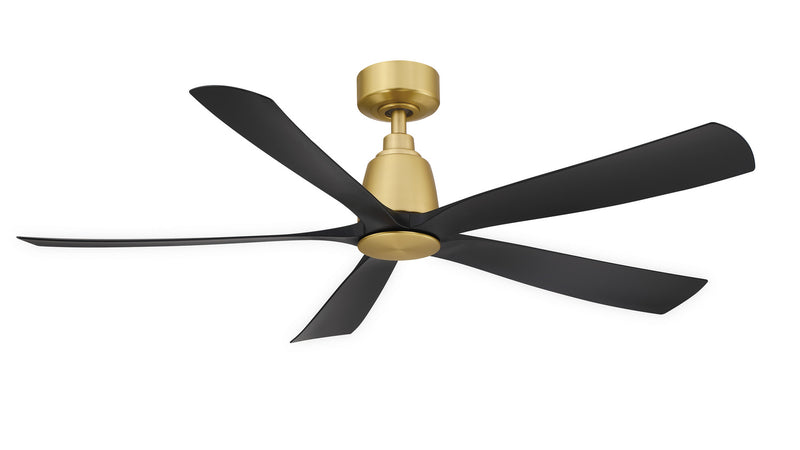Fanimation FPD5534BSBL 52" Ceiling Fan, Brushed Satin Brass