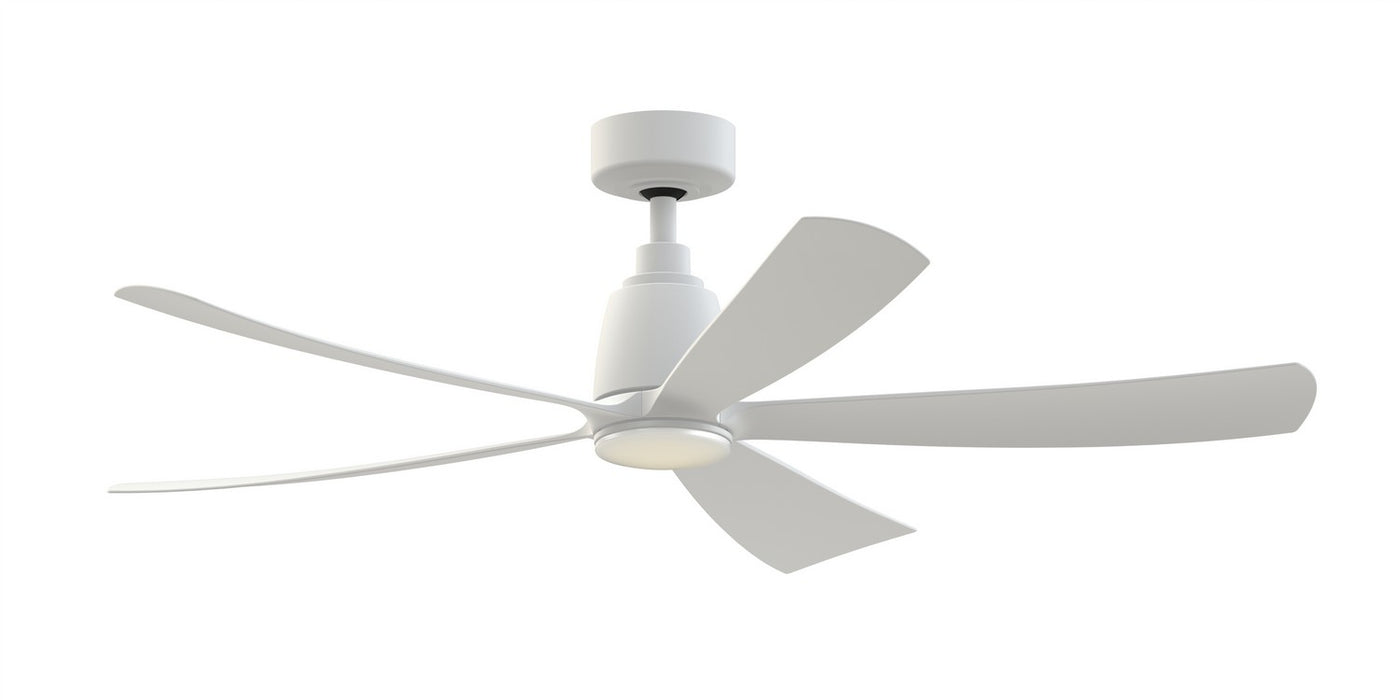 Fanimation FPD5534MW 52" Ceiling Fan, Matte White