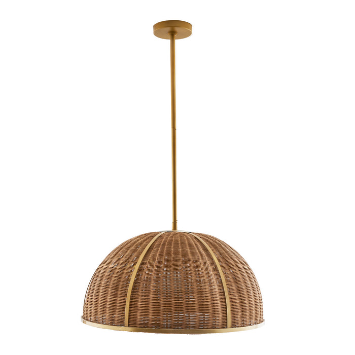 Arteriors 49519 One Light Pendant, Natural