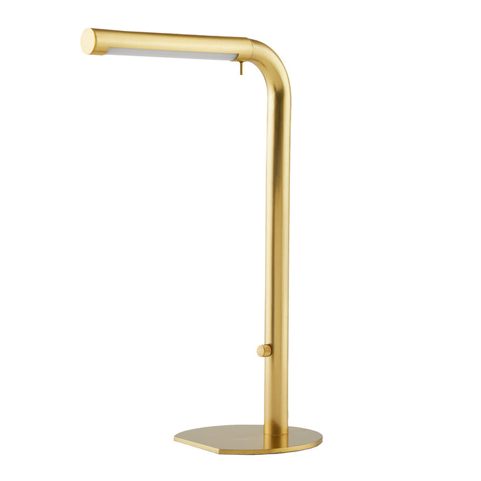 Arteriors 49540 One Light Table Lamp, Antique Brass