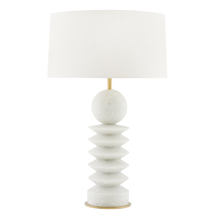 Arteriors 49914-434 One Light Table Lamp, Ivory
