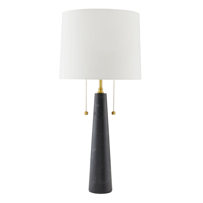 Arteriors 49924-711 Two Light Table Lamp, Black