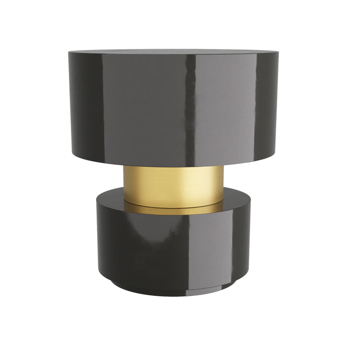 Arteriors 5774 End Table, Eggplant