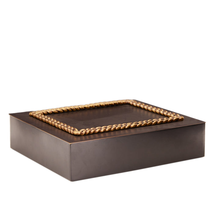 Arteriors 6254 Box, Natural Iron