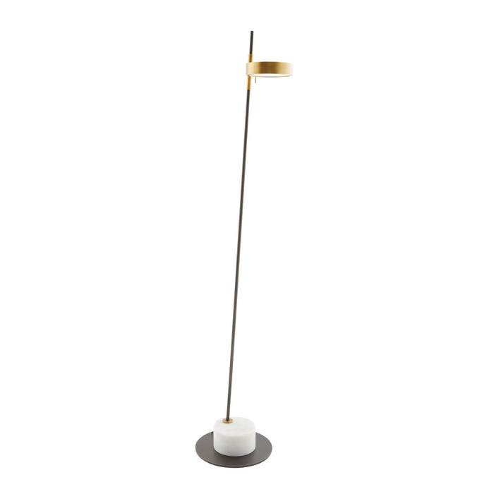 Arteriors 79851 One Light Floor Lamp, Bronze