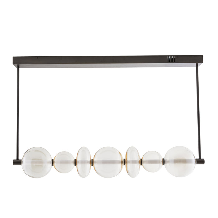 Arteriors 89656 One Light Chandelier, English Bronze