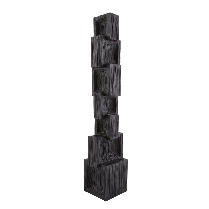 Arteriors 9311 Floor Sculpture, Ebony