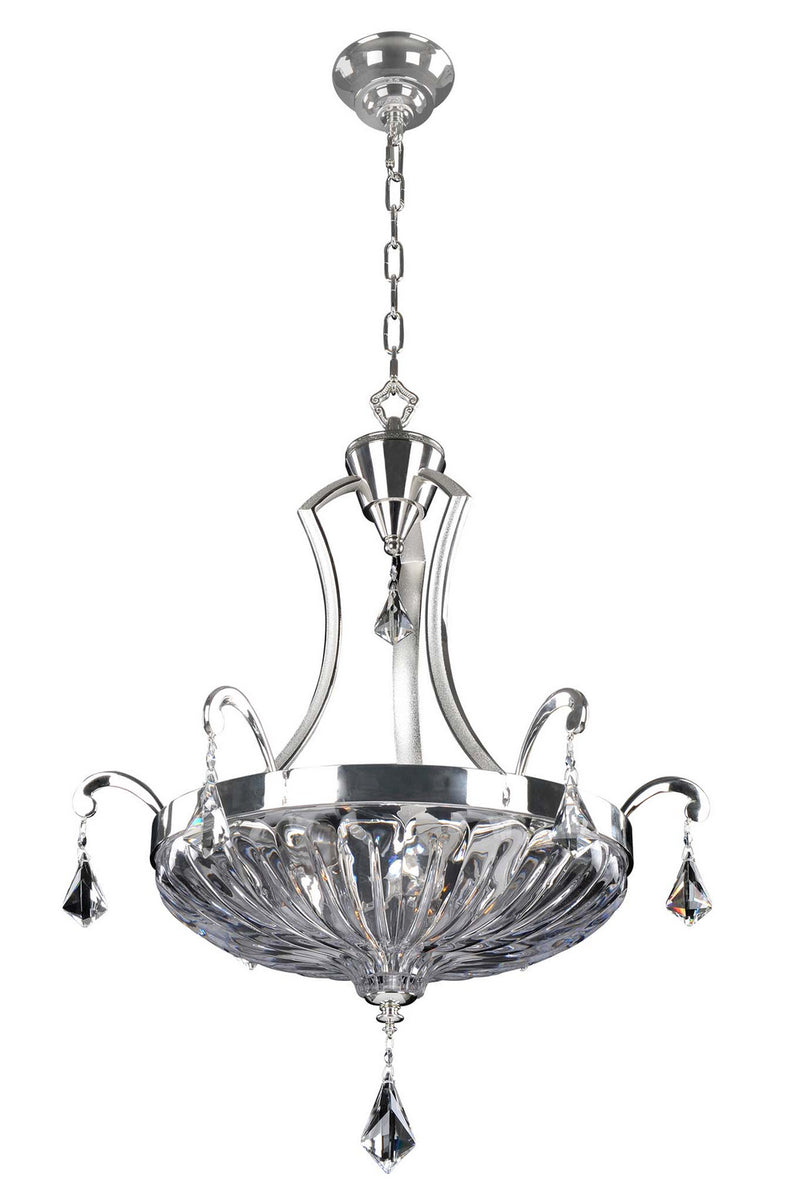 Allegri 028551-017-FR001 Three Light Pendant, Two Tone Silver