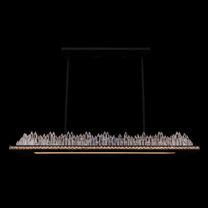 Allegri 039161-052-FR001 LED Island Pendant, Matte Balck