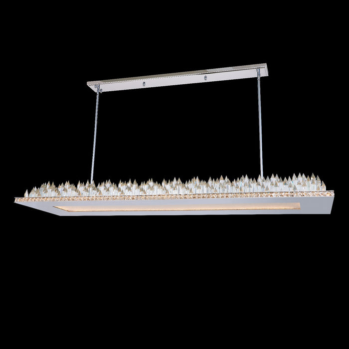 Allegri 039162-010-FR001 LED Island Pendant, Chrome