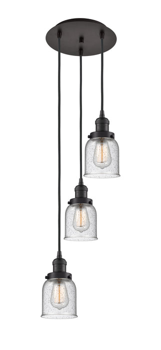 Innovations 113F-3P-OB-G54 Three Light Pendant, Oil Rubbed Bronze