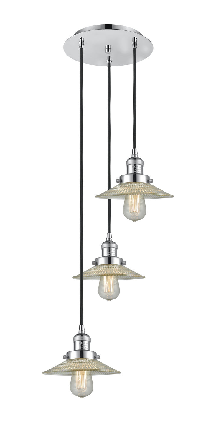 Innovations 113F-3P-PC-G2 Three Light Pendant, Polished Chrome