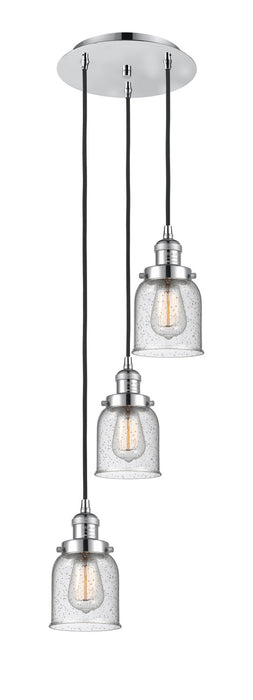 Innovations 113F-3P-PC-G54 Three Light Pendant, Polished Chrome