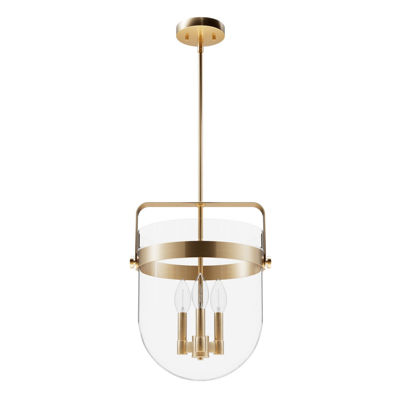Hunter 19831 Three Light Pendant, Alturas Gold