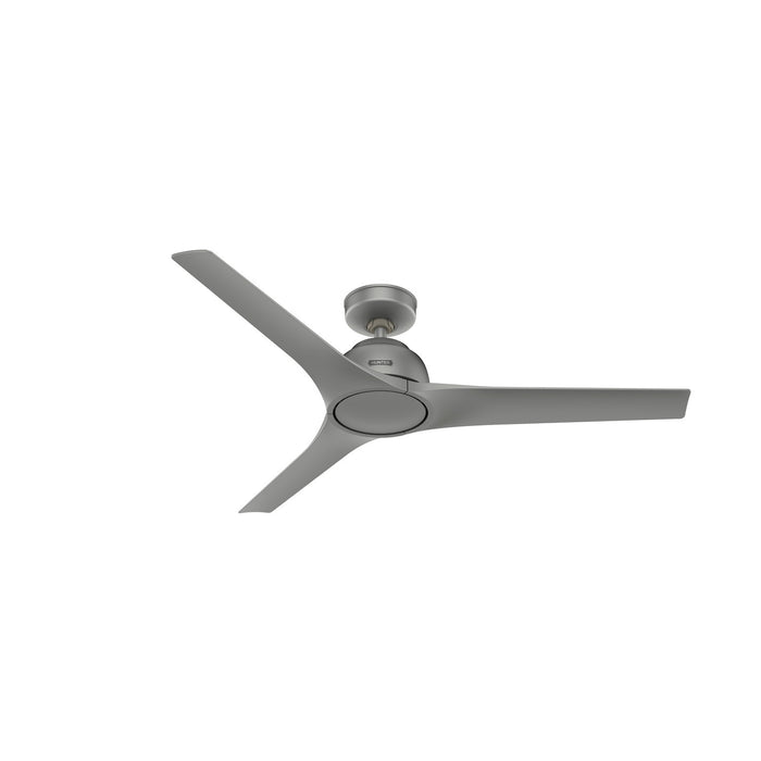 Hunter 51584 52" Ceiling Fan, Matte Silver