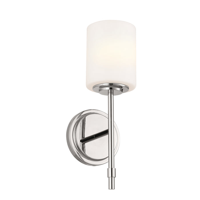 Kichler 55140PN One Light Wall Sconce, Polished Nickel