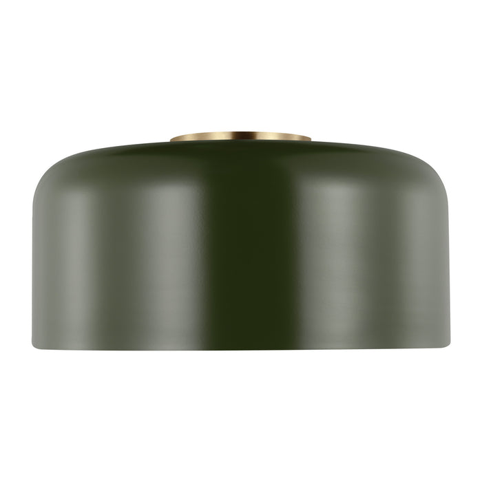 Visual Comfort Studio 7605401EN3-145 LED Flush Mount, Olive