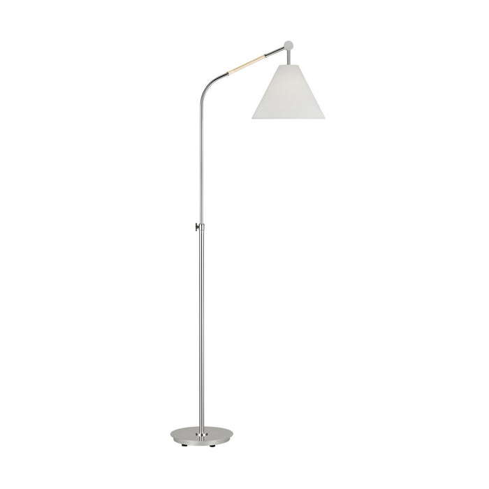 Visual Comfort Studio AET1051PN1 One Light Table Lamp, Polished Nickel
