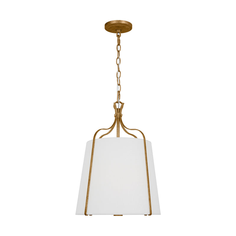 Visual Comfort Studio AP1241ADB One Light Pendant, Antique Gild