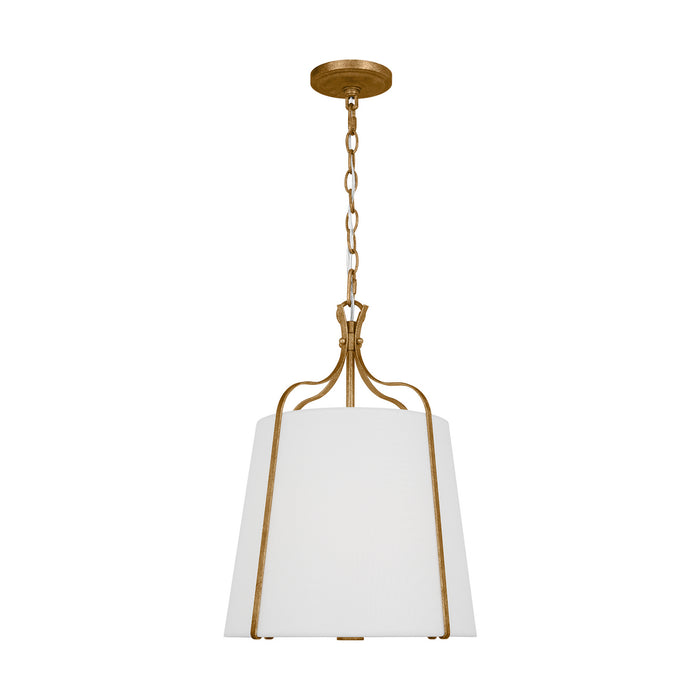 Visual Comfort Studio AP1241ADB One Light Pendant, Antique Gild