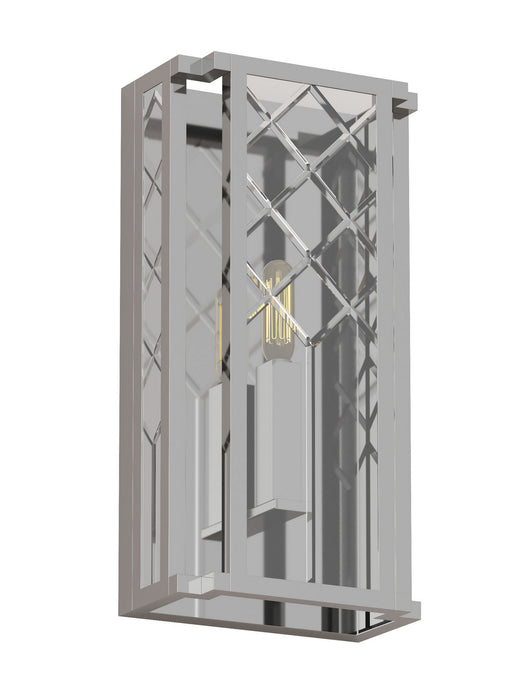 Visual Comfort Studio AW1161PN One Light Wall Sconce, Polished Nickel