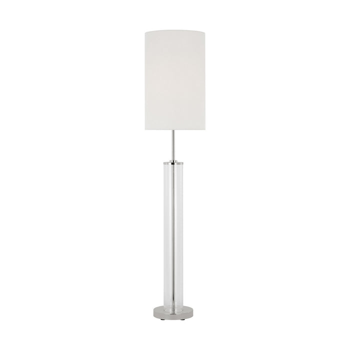 Visual Comfort Studio ET1481PN1 LED Floor Lamp, Polished Nickel