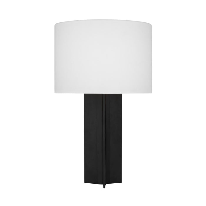 Visual Comfort Studio ET1491AI1 LED Table Lamp, Aged Iron