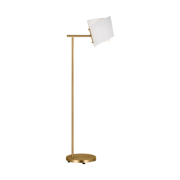 Visual Comfort Studio ET1501BBS1 LED Floor Lamp, Burnished Brass