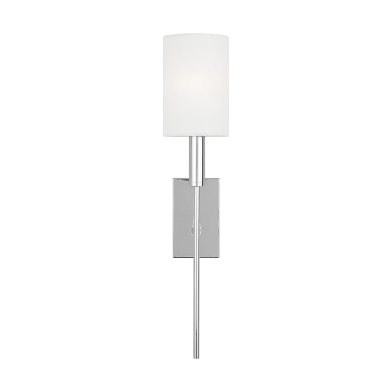 Visual Comfort Studio EW1161PN One Light Wall Sconce, Polished Nickel