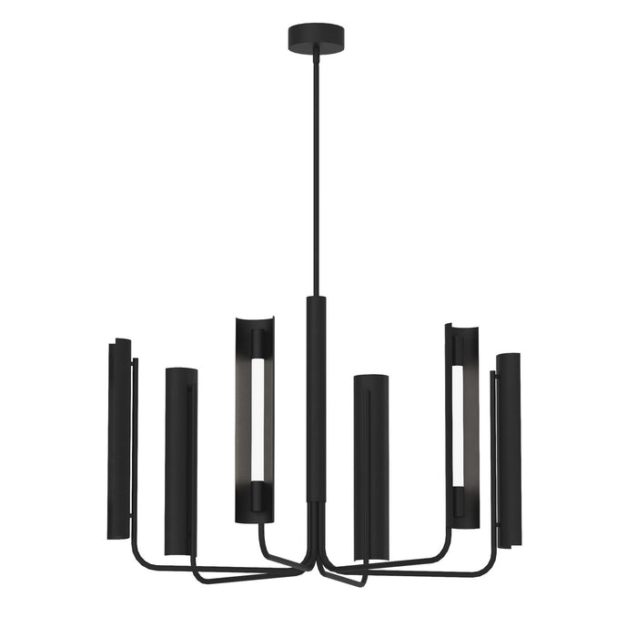 Visual Comfort Studio KC1076MBK LED Chandelier, Midnight Black