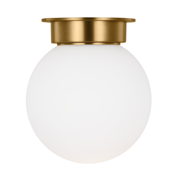 Visual Comfort Studio KF1101BBS One Light Flush Mount, Burnished Brass