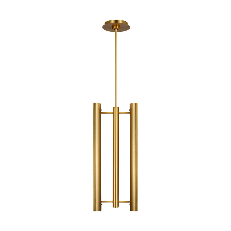Visual Comfort Studio KP1092BBS LED Pendant, Burnished Brass