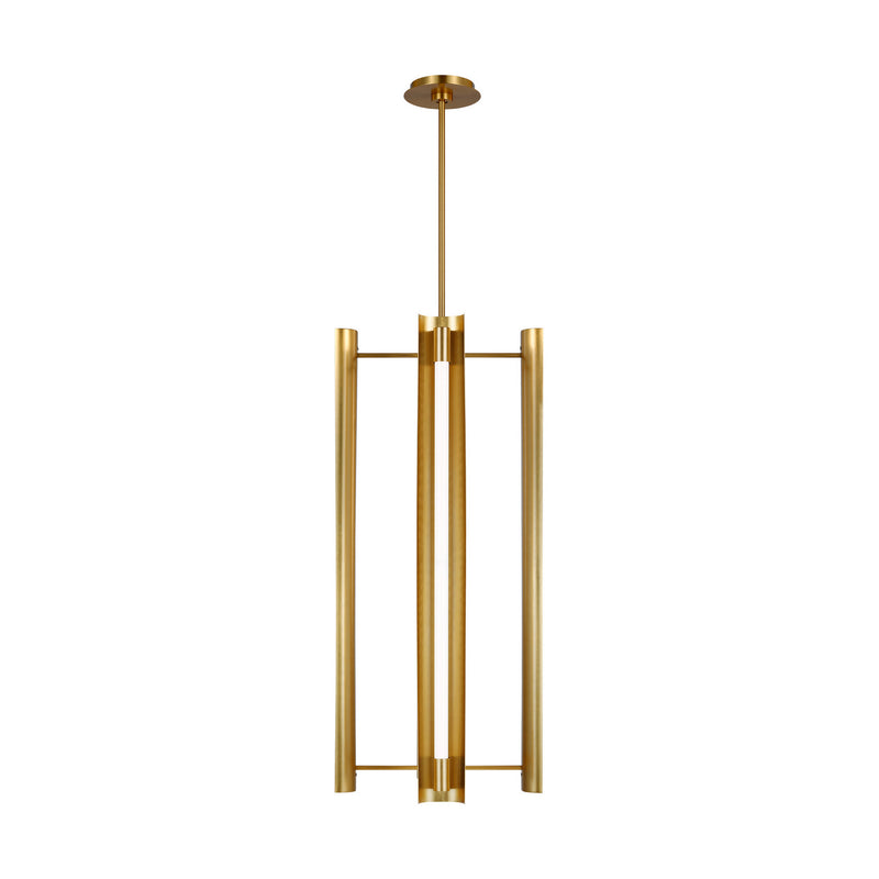 Visual Comfort Studio KP1114BBS LED Pendant, Burnished Brass