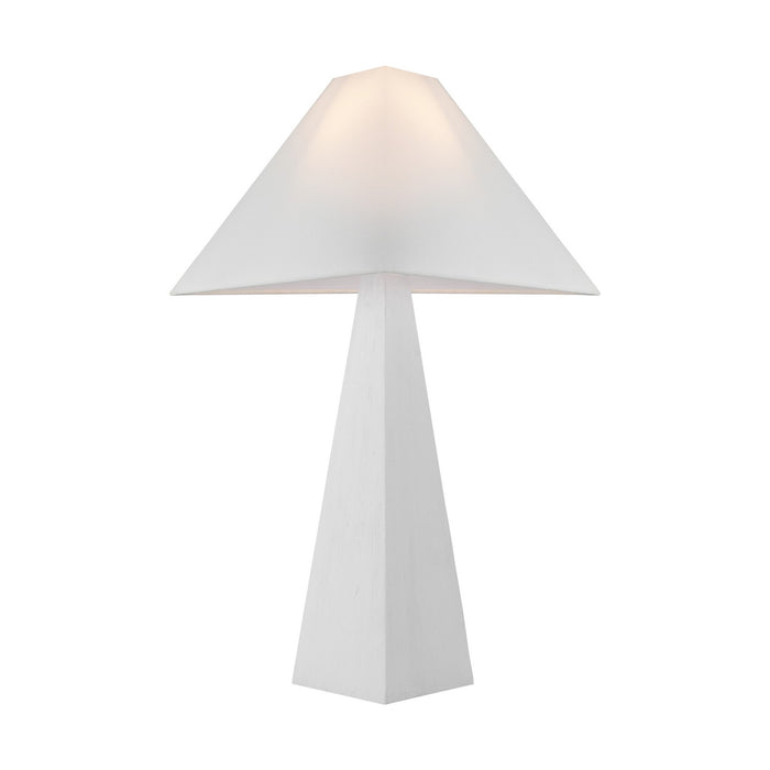 Visual Comfort Studio KT1371MWT1 LED Table Lamp, Matte White