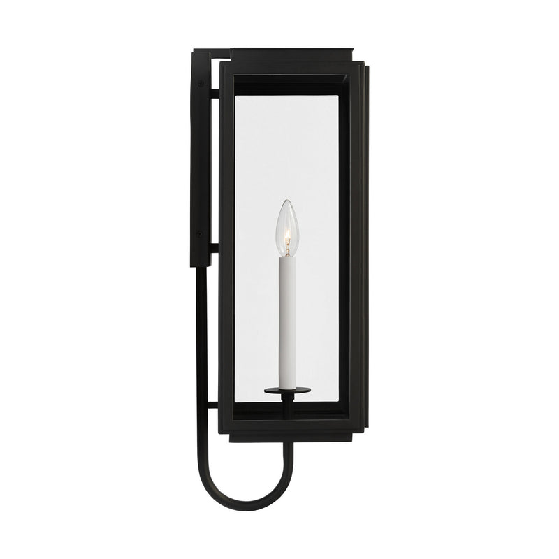 Visual Comfort Studio LO1011TXB One Light Wall Lantern, Textured Black