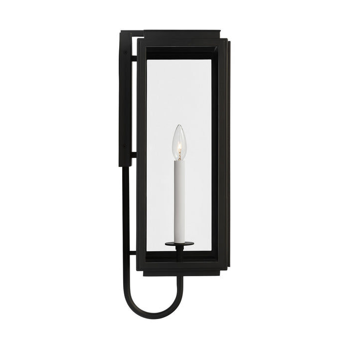 Visual Comfort Studio LO1011TXB One Light Wall Lantern, Textured Black
