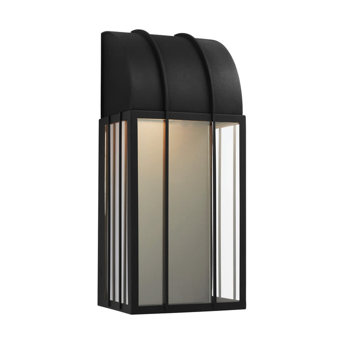 Visual Comfort Studio LO1051TXB-L1 LED Wall Lantern, Textured Black