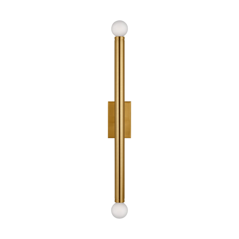 Visual Comfort Studio TW1132BBS Two Light Wall Sconce, Burnished Brass