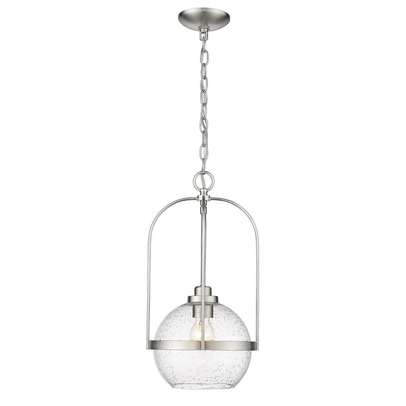Acclaim Lighting IN10010SN One Light Pendant, Brushed Nickel