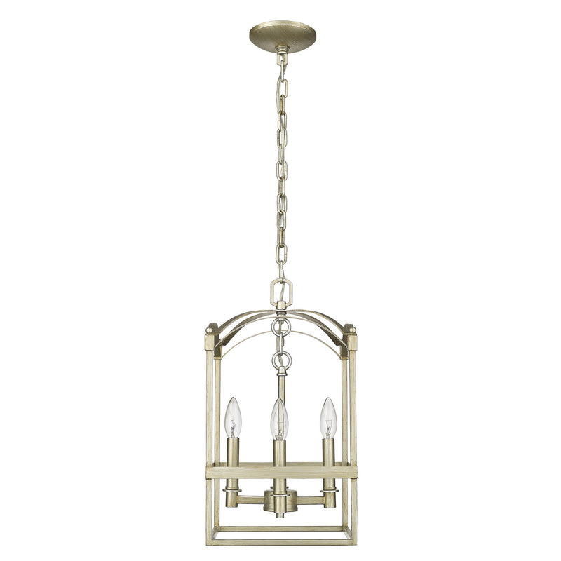 Acclaim Lighting IN10015WG Four Light Pendant, Washed Gold