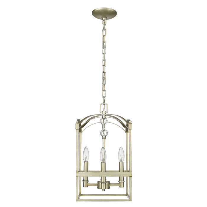 Acclaim Lighting IN10015WG Four Light Pendant, Washed Gold