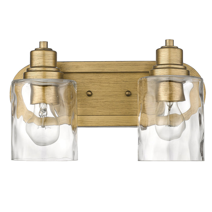 Acclaim Lighting IN40056AG Two Light Bath Vanity, Antique Gold