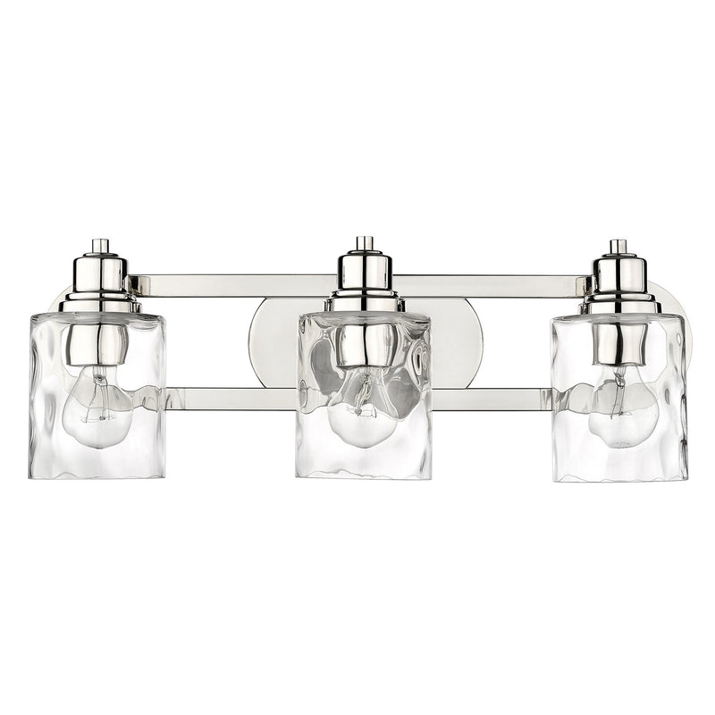 Acclaim Lighting IN40057PN Three Light Bath Vanity, Polished Nickel