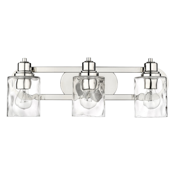 Acclaim Lighting IN40057PN Three Light Bath Vanity, Polished Nickel