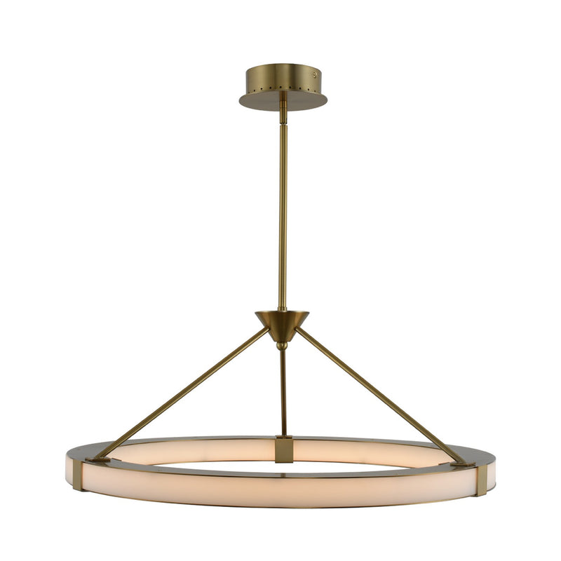 Kalco 509950WB LED Pendant, Winter Brass