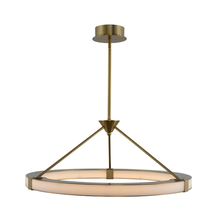 Kalco 509950WB LED Pendant, Winter Brass