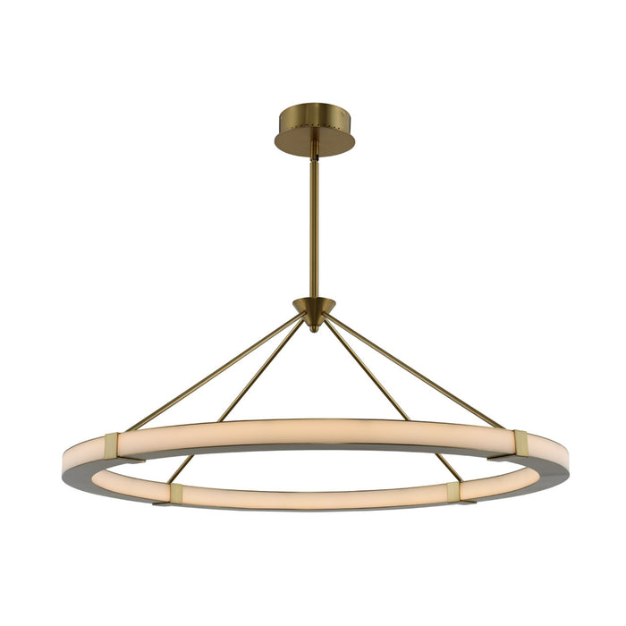 Kalco 509952WB LED Pendant, Winter Brass