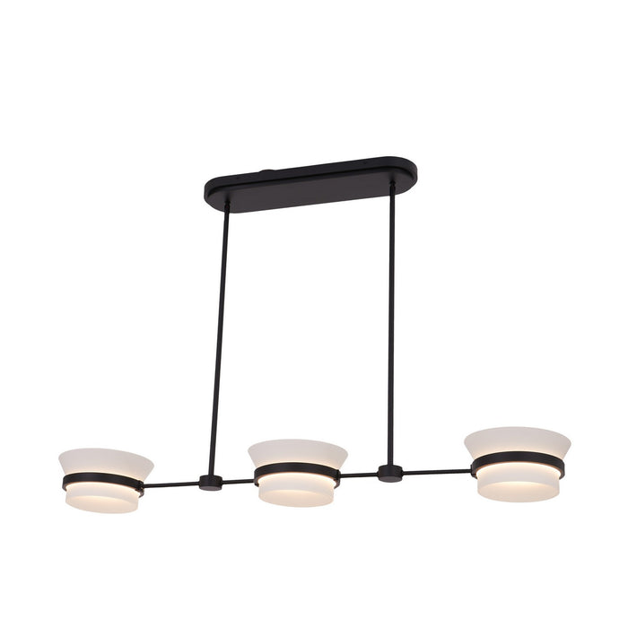 Kalco 517361MB LED Island Pendant, Matte Black