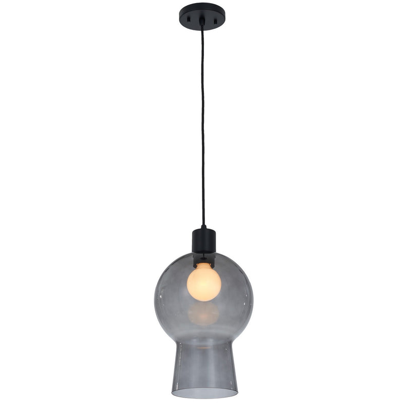 Kalco 517911MB One Light Mini Pendant, Matte Black